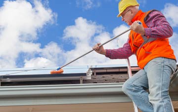 Broad Hinton soft wash roof cleaning